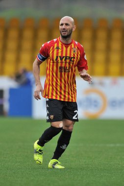 Benevento 'daki Ciro Vigorito Stadyumu' nda oynanan ve Benevento ile Sampdoria arasında oynanan İtalyan SerieA şampiyonası maçında PAsquale Schiattarella oyuncusu. İtalya, 07 Şubat 2021. 