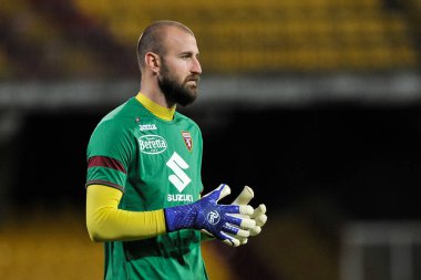 Torino 'lu Milinkoviç Saviç, Benevento ile Torino arasındaki İtalyan Serie A futbol ligi maçında Benevento, Benevento' daki Ciro Vigorito Stadyumu 'nda oynanan maçı 2-2 kazandı. İtalya, 22 Ocak 2021. 