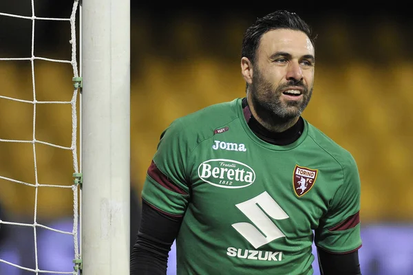 Salvatore Sirigu Player Torino Match Italian Serie Football League Benevento — Stock Photo, Image