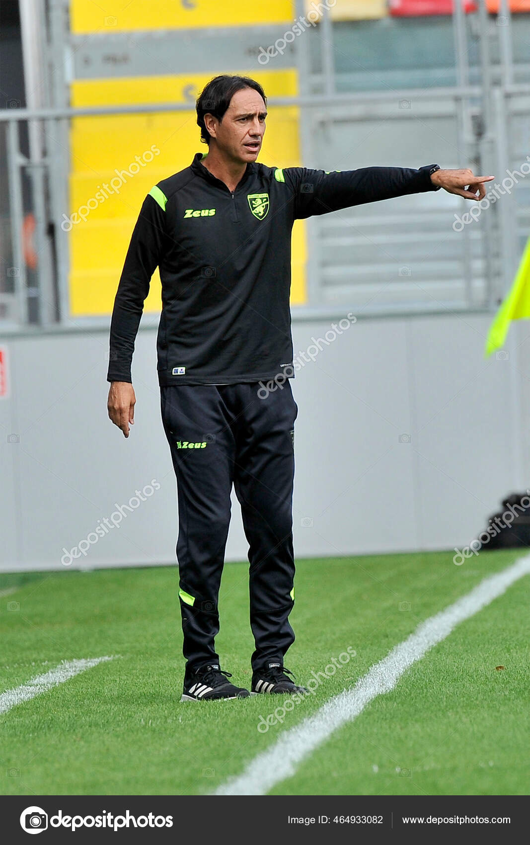 Alessandro Nesta Treinador Frosinone Durante Primeira Partida Campeonato  Italiano Futebol — Fotografia de Stock Editorial © VincenzoIzzo #464933082