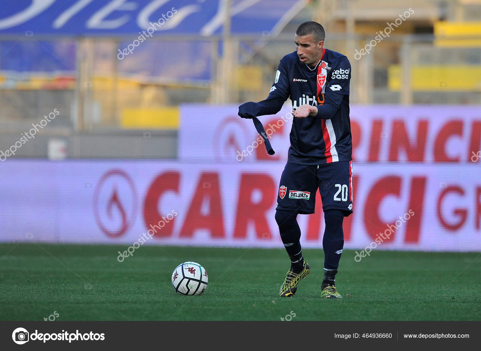 Antonio Barilla Jogador Monza Durante Jogo Campeonato Italiano Serie Entre  — Fotografia de Stock Editorial © VincenzoIzzo #464936660