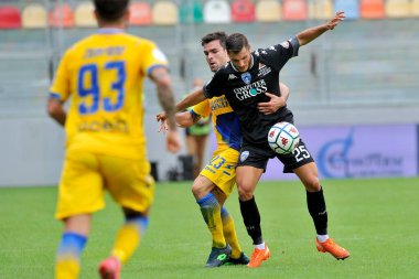 Monza 'dan Antonio Barilla, Frosinone ile Monza arasındaki İtalyan Serie B şampiyonası maçında Benito Stirpe Stadyumu' nda oynanan maçın final maçı 2-2 oldu. İtalya, 02 Mart 2021. 