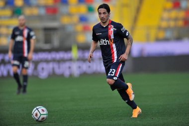 Monza 'dan Matteo Scozzarella, İtalya Serie B şampiyonası maçında Frosinon ile Monza arasında oynanan maçın son sonucu 2-2, Benito Stirpe Stadyumu' nda oynandı. İtalya, 02 Mart 2021.