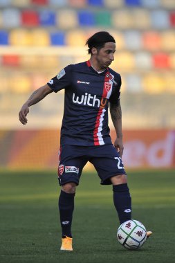 Monza 'dan Matteo Scozzarella, İtalya Serie B şampiyonası maçında Frosinon ile Monza arasında oynanan maçın son sonucu 2-2, Benito Stirpe Stadyumu' nda oynandı. İtalya, 02 Mart 2021. 