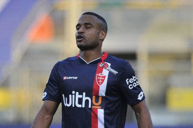 Monza 'nın Davide Diaw oyuncusu, Frosinon ile Monza arasındaki İtalyan Serie B karşılaşmasında, final maçı Benito Stirpe Stadyumu' nda oynandı. İtalya, 02 Mart 2021. 