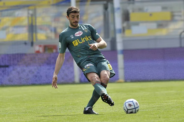 Frosinone Itália Março 2021 Biagio Meccariello Jogadores Lecce Durante Jogo — Fotografia de Stock