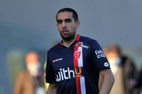 Giuseppe Bellusci Jugador Monza Durante Partido Del Campeonato Italiano Serie —  Fotos de Stock