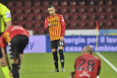 Benevento 'lu Roberto Insigne, Benevento ile Spezia arasındaki İtalyan Serie A futbol şampiyonası maçında Benevento' nun Ciro Vigorito Stadyumu 'nda oynanan final maçı. İtalya, 07 Kasım 2020. 