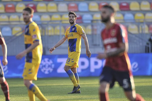 Frosinone Italy April 2021 Lorenzo Ariaudo Player Frosinone Match Italian — Stockfoto