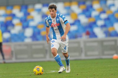 Napoli 'den Diego Demme, Napoli ile Sampdoria arasındaki İtalyan futbol ligi maçında, Napoli' deki Diego Armando Maradona Stadyumu 'nda oynanan maçı 2-1 kazandı. İtalya, 13 Aralık 2020