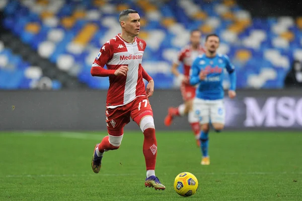 Jose Maria Callejon Jugador Fiorentina Durante Partido Liga Italiana Fútbol — Foto de Stock