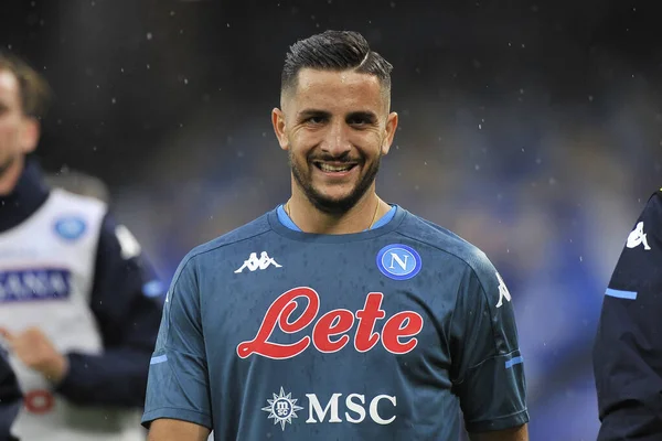 Napoli 'li Konstantinos Manolas, Napoli' deki San Paolo Stadyumu 'nda oynanan İtalya SerieA Şampiyonası maçında Ceneviz' e karşı 6-0 'lık final maçına çıktı..