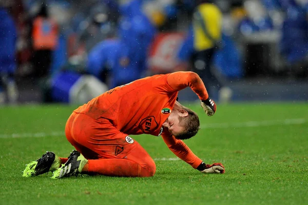 Ivan Provedel Speler Van Spezia Tijdens Wedstrijd Van Italiaanse Voetbalcompetitie — Stockfoto