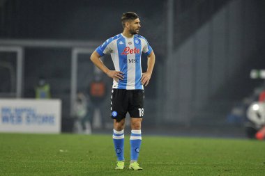 Napoli 'li Fernando Llorente, Napoli' deki Diego Armando Maradona Stadyumu 'nda oynanan Napoli ile Torino 1-1 arasındaki İtalyan Serie A futbol şampiyonası maçında oynadı. İtalya, 23 Aralık 2020. 