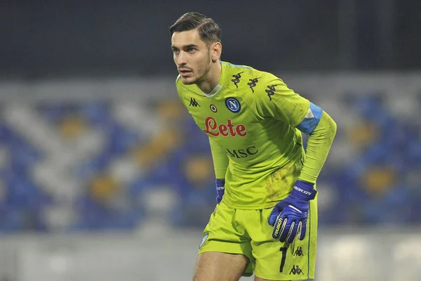 Alex Meret Player Napoli Match Italian Serie Football Championship Napoli — Stock Photo, Image