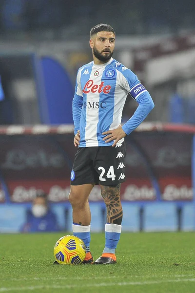Lorenzo Insign Παίκτης Της Napoli Κατά Διάρκεια Του Αγώνα Του — Φωτογραφία Αρχείου
