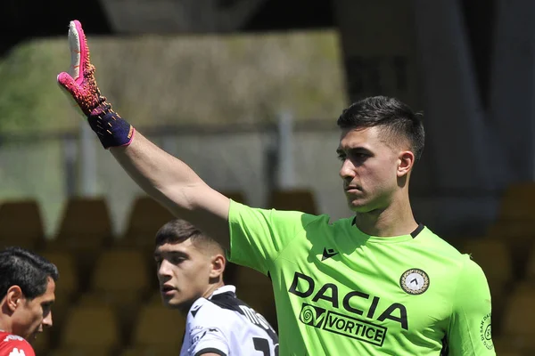 Juan Musso Giocatore Udinese Durante Partita Del Campionato Italiano Calcio — Foto Stock