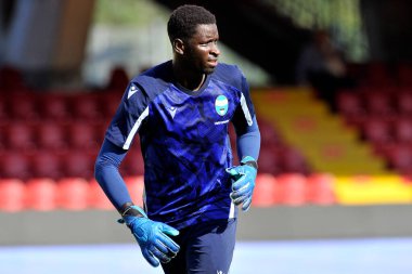 Demba Thiam Spal oyuncusu, İtalya Kupası maçında Rta Benevento - Spal final maçında 2-1, Benevento 'daki Ciro Vigorito Stadyumu' nda oynandı..