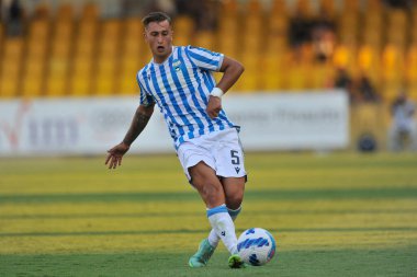 Salvatore Esposito Spal oyuncusu, İtalya Kupası maçında Rta Benevento - Spal final maçında 2-1, Benevento 'daki Ciro Vigorito Stadyumu' nda oynandı..