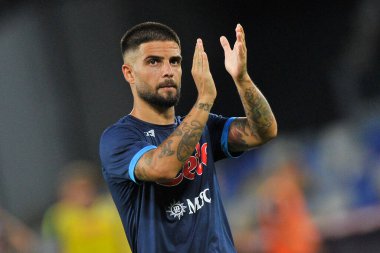 Napoli 'li Lorenzo Insigne, Napoli ile Venezia arasındaki İtalya SerieA şampiyonası maçında Diego Armando Maradona Stadyumu' nda oynanan maç 2-0 berabere sonuçlandı.. 