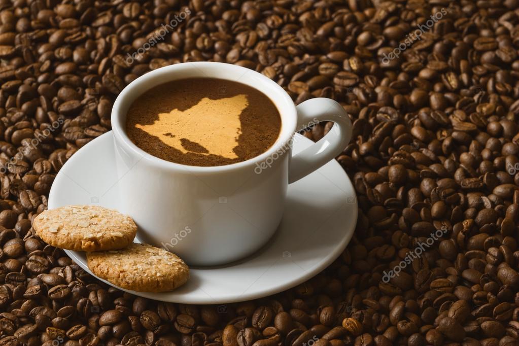 Still Life Coffee With Map Of Nicaragua Stock Photo Image By C Patrikv Still Life Coffee With Map Of Nicaragua Stock Photo Image By C Patrikv