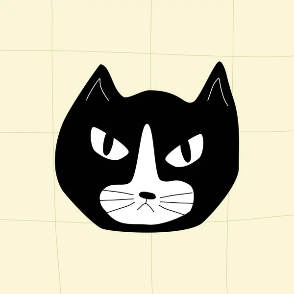 Angry Face Head Cat Vector & Photo (Free Trial)