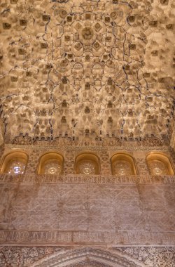 Alhambra Palace Granada İspanya içinde Wallks