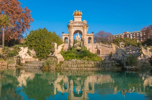 Parque de la Ciutadella en Barcelona España — Foto de Stock