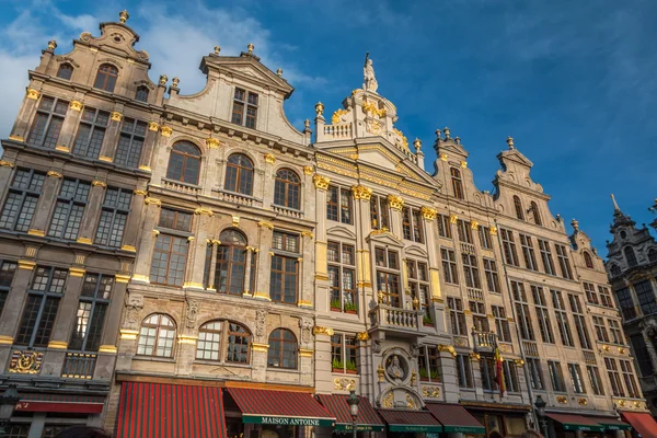 Cidade velha Bruxelas na Bélgica — Fotografia de Stock