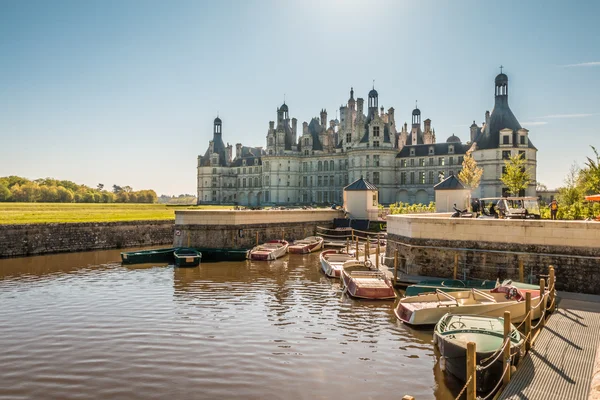 Замок Шамбор у Франції — стокове фото