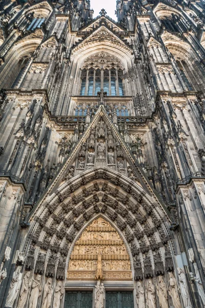 Kölni dóm homlokzata — Stock Fotó