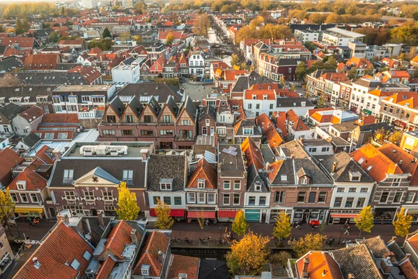 Staden Delft i Nederländerna — Stockfoto