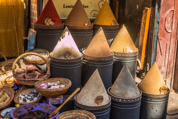 Spices in Morocco village — Stock Photo, Image