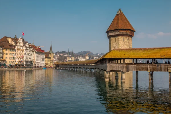 Belle vue sur Lucerne Suisse — Photo