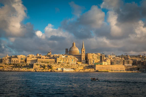 Malta Valleta şehrin güzel görünüm