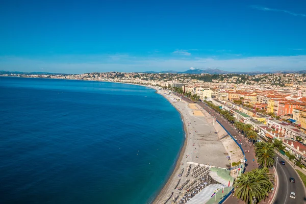 Mooi panoramisch uitzicht van Nice Frankrijk — Stockfoto