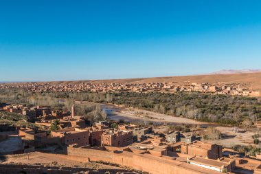 Fas çöl Köyü güzel görünüm