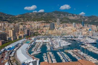 Monaco şehir güzel görünüm