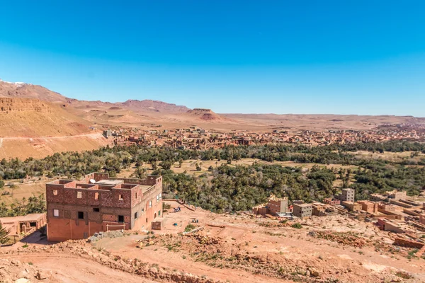 Vista de Ait Benhaddou em Marrocos — Fotografia de Stock