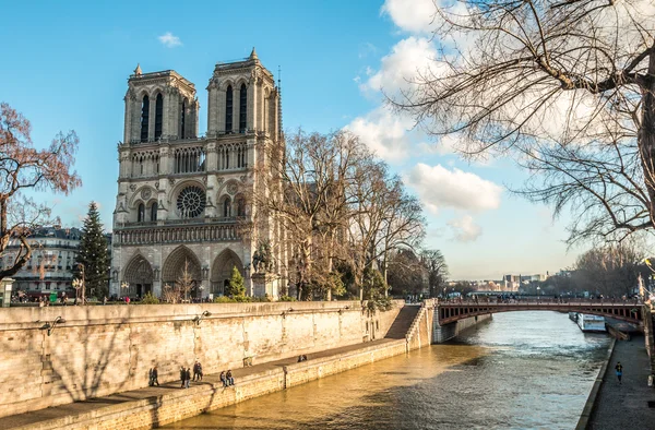 La notre Dame Cattedrale di Parigi — Foto Stock