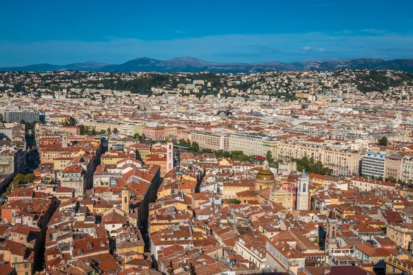Gamla stadsdelen i Nice i Frankrike — Stockfoto
