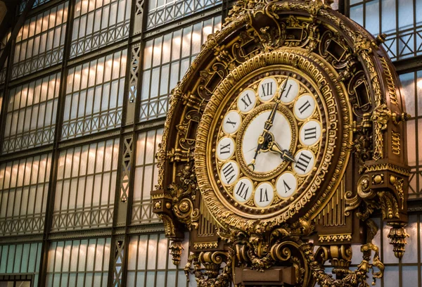 Clock in The Orsay Museum Paris — Stock Photo, Image