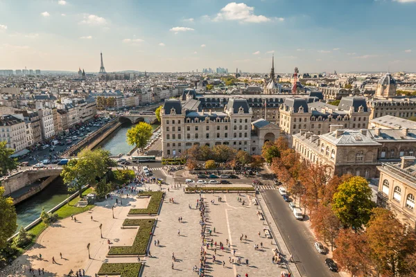 Schöne Stadtansicht von Paris — Stockfoto