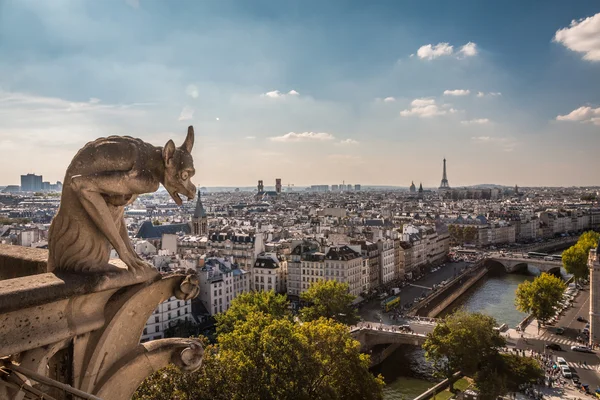 Bonita vista panorámica de París — Foto de Stock