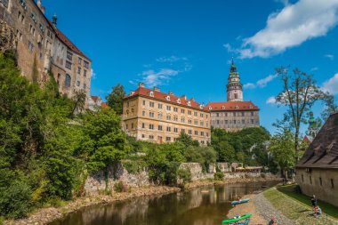 Cesky Krumlov Çek Cumhuriyeti'nde Castle