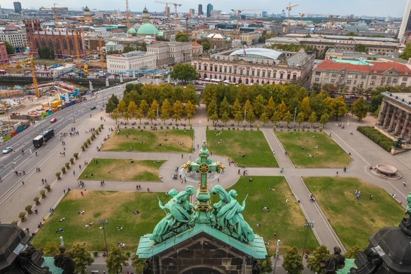 Красивый вид на Берлин Германия — стоковое фото