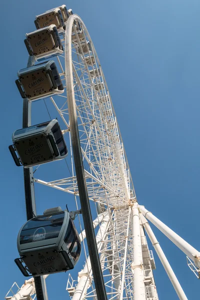 Boedapest Ferris wheel — Stockfoto