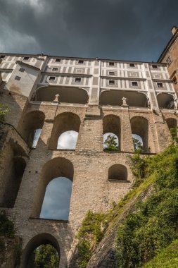 Cesky krumlov kale Manzaralı