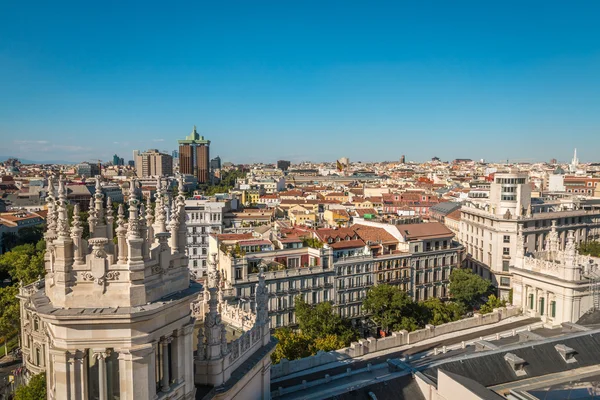 Güzel şehir manzaralı Madrid İspanya — Stok fotoğraf