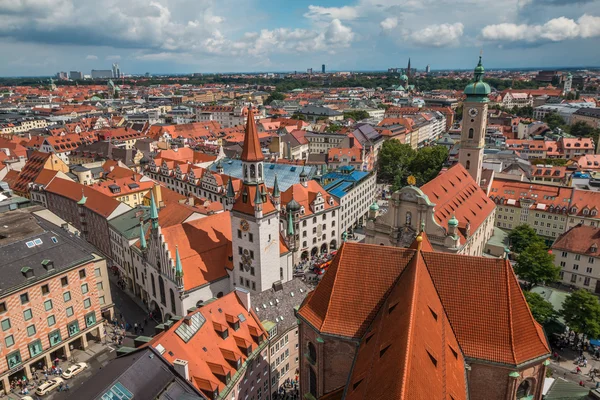 Panoramautsikt över München — Stockfoto